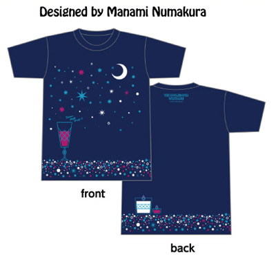 THE IDOLM@STER STATION!!! Summer Night Party!!! Tシャツ(沼倉愛美ver)