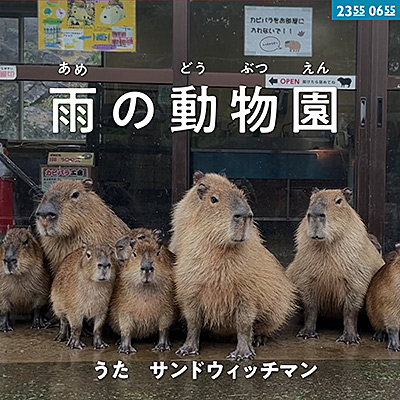 雨の動物園