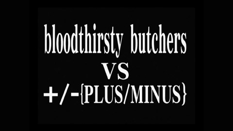 CHROMATIC (Trailer / Teaser)/bloodthirsty butchers