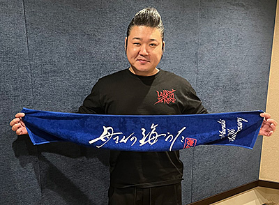 村木弾10周年マフラータオル