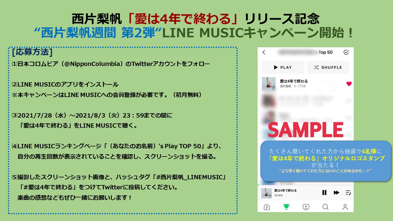 LINE MUSIC再生回数キャンペーン