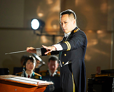 音楽隊長/3等陸佐 柴田昌宜