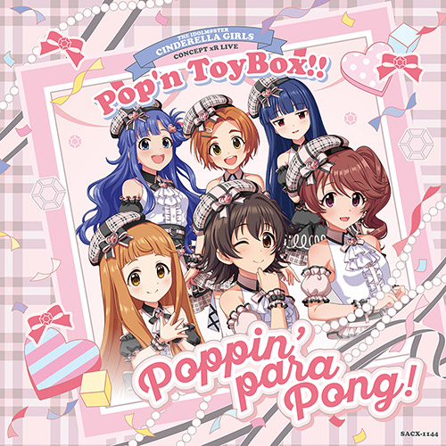 THE IDOLM@STER CINDERELLA GIRLS CONCEPT xR LIVE Pop'n ToyBox!! Poppin' para Pong!