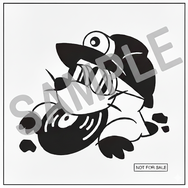 「ディスク・マイナーズ」 ミニロゴステッカー