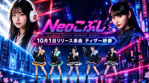 【10/1配信】Neoこぶし AI×演歌3曲ティザーを先行公開🌸/呼魂ひかり / 望月琉叶 / ENKA GIRLS REVOLUTION