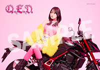 小倉 唯 Newシングル「Q.E.D.」発発売記念ポスタージャックキャンペーン特典ブロマイド