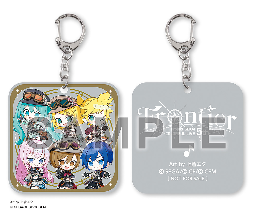 ラバーキーホルダー：バーチャル・シンガー ver.