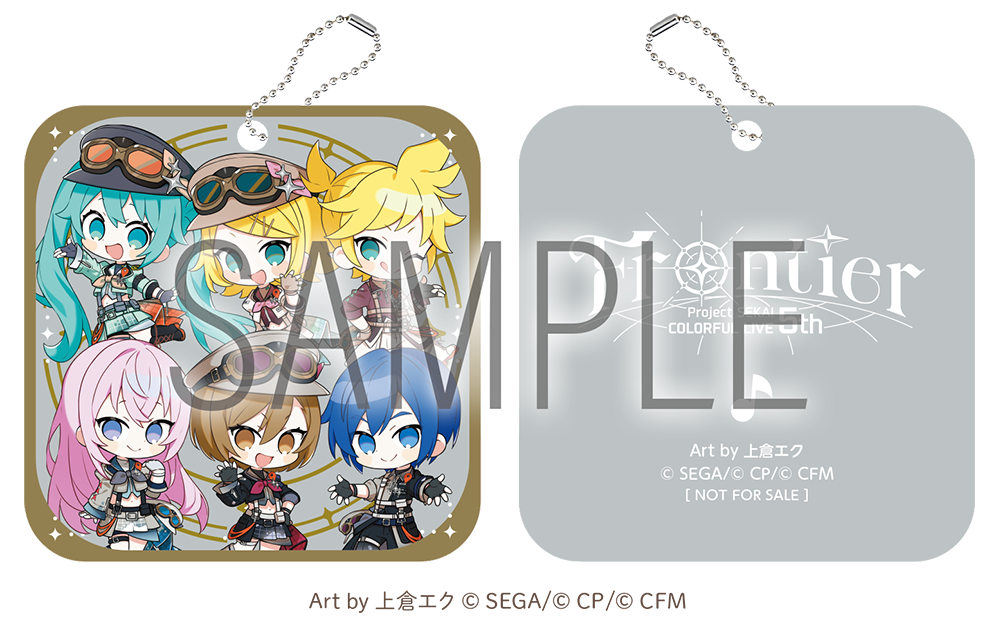 ラバーキーホルダー：バーチャル・シンガー ver.