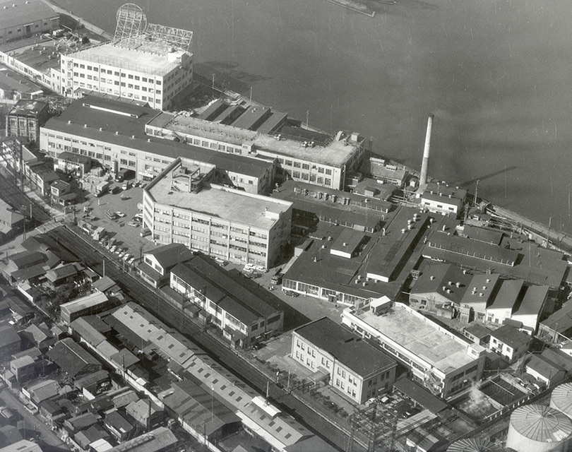 川崎工場 外観(昭和39年頃)