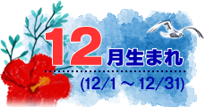 12月生まれ