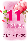11月生まれ