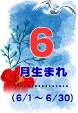 6月生まれ
